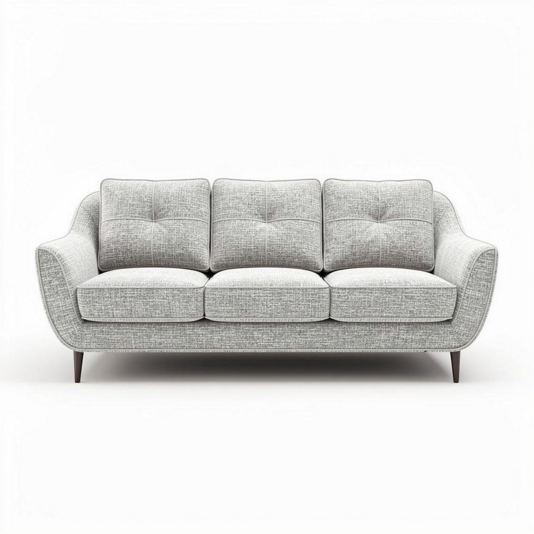 Sofa z miękkiej tkaniny do salonu, odpowiednia do codziennego użytku - 200 x 90 x 75cm