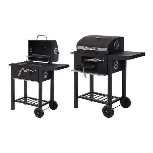 Barbacoa Carbon Con Tapa 96xd36xl48,5cm - Neoferr(Por omisión)