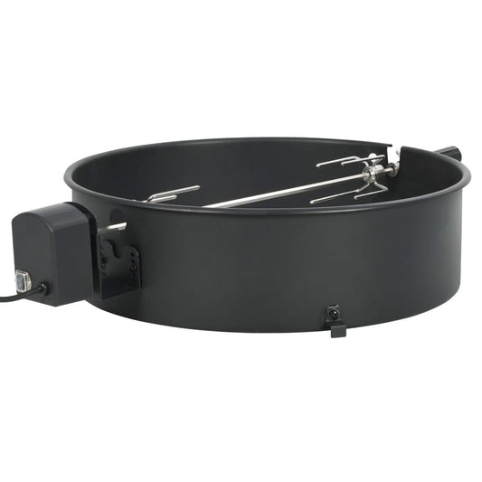 Zestaw pierścieni do grilla BBQ w kolorze czarnym, 57 cm, vidaxl(Por omisión)