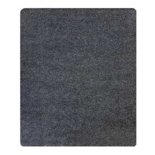 Acomoda Textil – Ognioodporna mata do grilla, czarna z powłoką antypoślizgową, 100 x 120 cm. Regulowana, łatwa w czyszczeniu mata do ochrony podłóg wewnątrz i na zewnątrz.(Por omisión)