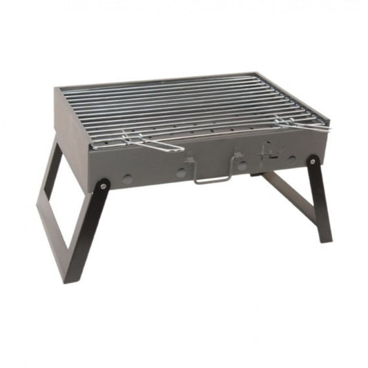 Flores Cortes - 33736 - Składany grill walizkowy na węgiel drzewny i drewno opałowe(Por omisión)